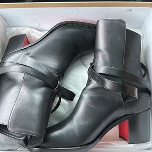 Christian Louboutin boots size 39.5. Worn twice.
